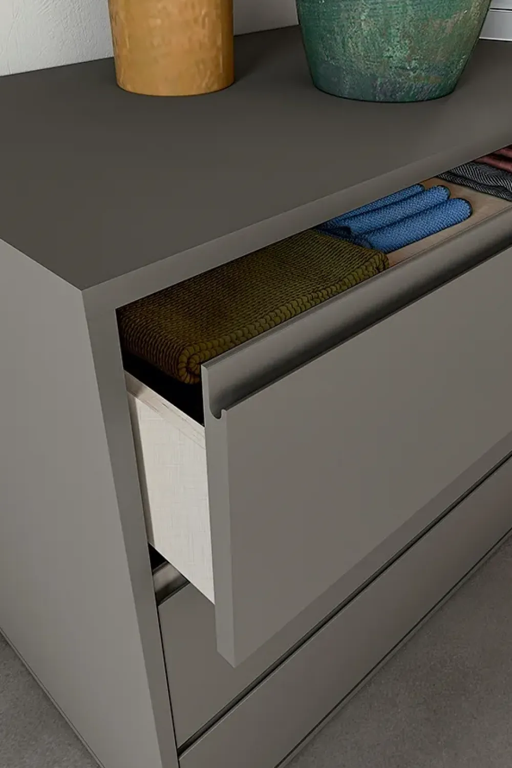 Outlet Camera da letto Berlino in laminato a prezzo ribassato Camere Da Letto