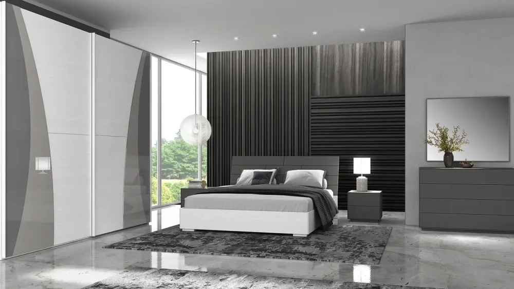 Hot Camera da letto Camera completa matrimoniale en19 OFFERTA OUTLET Camere Da Letto