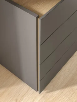 Camera da letto Camera composizione night 02 in laminato in Offerta Outlet^Orme Discount