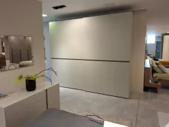 Camera da letto Camera da letto matrimoniale horizonta in laccato opaco a prezzo ribassato^Sangiacomo New