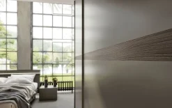 S75 Camera da letto Camera da letto in laccato opaco in Offerta Outlet- Camere Da Letto