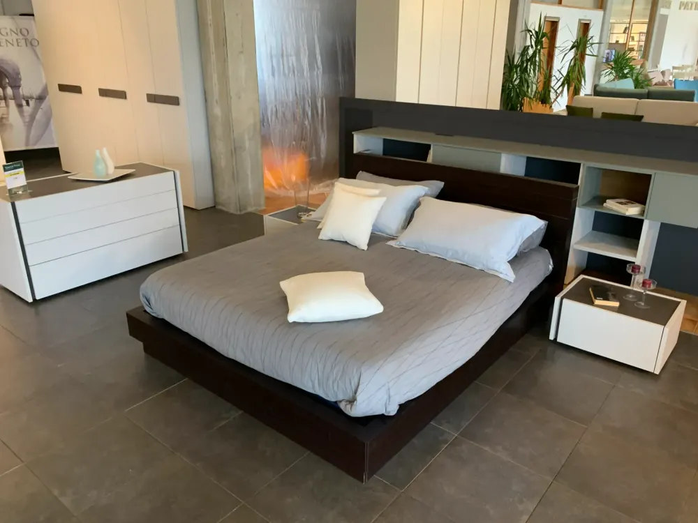 Camera da letto Camera laccata opaca in laminato a prezzo scontato^Alf Da Fre Best