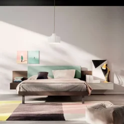 Camera da letto Camera light 08 in laccato opaco a prezzo ribassato Camere Da Letto