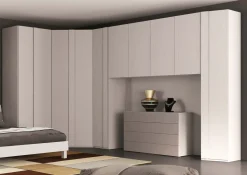 Collezione esclusiva Camera da letto Camera matrimoniale armadio angolare OFFERTA OUTLET- Camere Da Letto