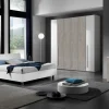 Gruppo Silwood Camera da letto Camera matrimoniale mod. brigitte -promo-summer sconto 50% in laminato a prezzo Outlet- Camere Da Letto