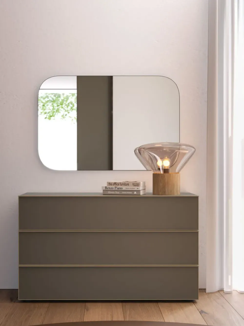 Camera da letto Camera matrimoniale night 16 in laminato a prezzo ribassato^Orme Discount