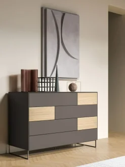 Orme Camera da letto Camera matrimoniale night 12 in laminato in Offerta Outlet- Camere Da Letto