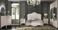 Sale Camera da letto Camera matrimoniale modello stella in legno a prezzo scontato Camere Da Letto