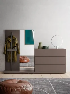 Orme Camera da letto Camera matrimoniale night 20 in laminato in Offerta Outlet- Camere Da Letto