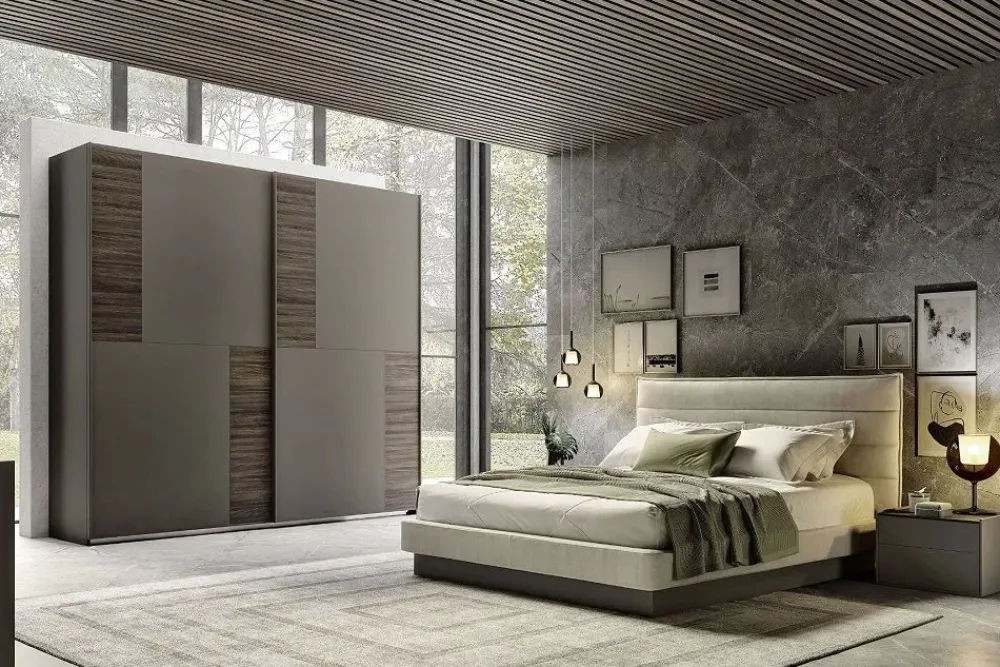 Camera da letto Camera matrim. nod. first in promo-sconto del 50% OFFERTA OUTLET^S75 Clearance