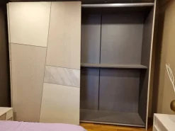 Camera da letto Camera acacco con letto quadra PREZZI OUTLET^Mobilgam Best