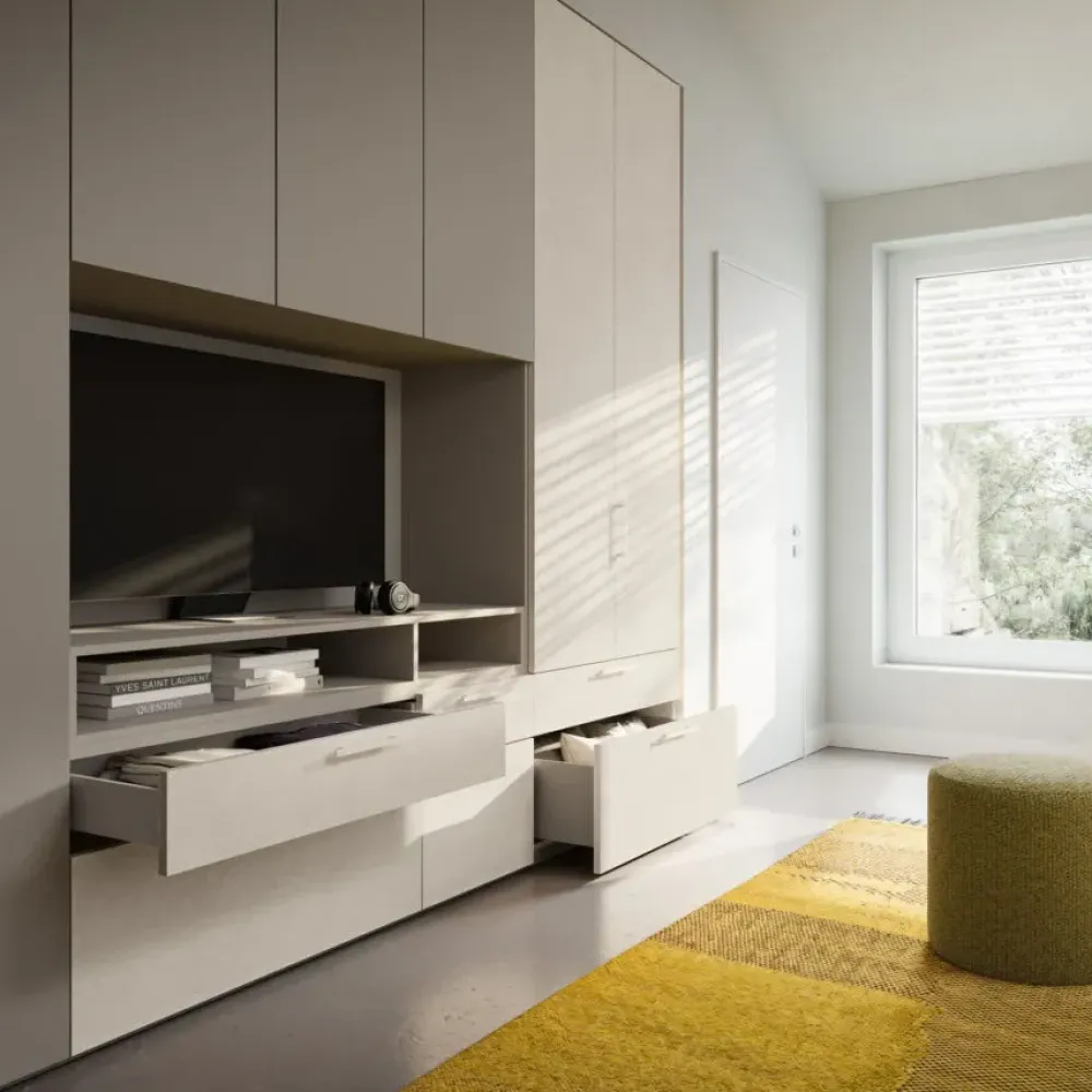 Camera da letto Camera night 17 in laminato a prezzo scontato^Orme Hot