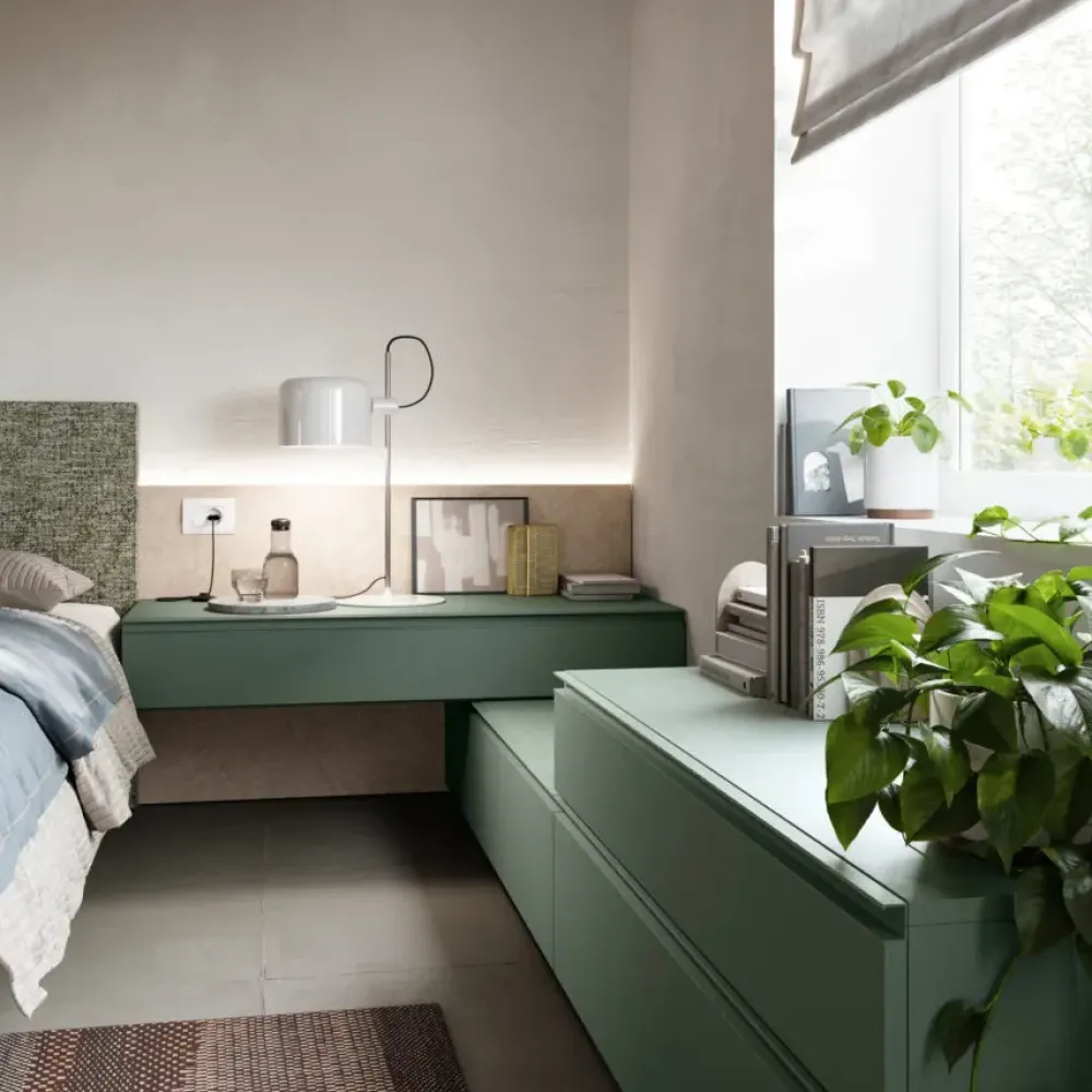 Orme Camera da letto Camera night 16 in laminato a prezzo scontato- Camere Da Letto