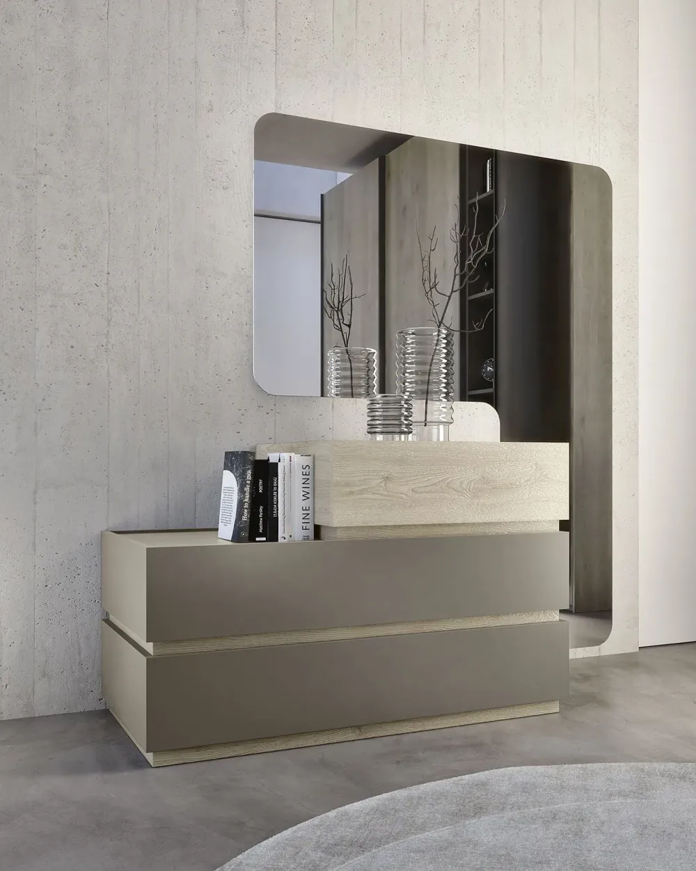 Camera da letto Camera rovere a prezzo ribassato^S75