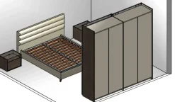 Hot Camera da letto Camera vw8002 OFFERTA OUTLET Camere Da Letto