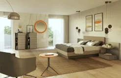 Clearance Camera da letto Carlotta in legno scontata Camere Da Letto