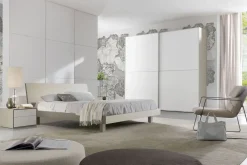 S75 Camera da letto Catania in laccato opaco in Offerta Outlet- Camere Da Letto