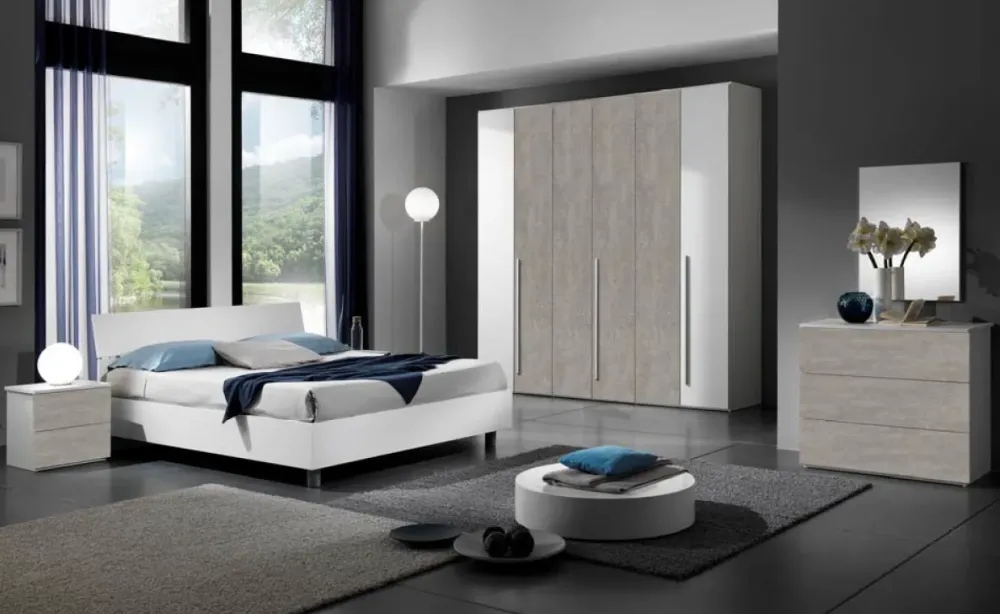 Hot Camera da letto Chiara cm. in laminato a prezzo ribassato Camere Da Letto