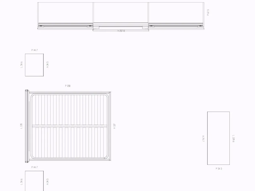 Sale Camera da letto Cm113 OFFERTA OUTLET Camere Da Letto