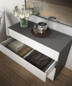 Collezione esclusiva Camera da letto Kloe 17 a prezzo scontato in laminato- Camere Da Letto