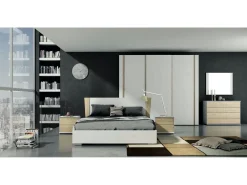 Collezione esclusiva Camera da letto Delta a prezzo scontato in laminato- Camere Da Letto