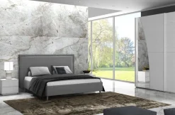 Collezione esclusiva Camera da letto Kloe 21 a prezzo ribassato in laminato- Camere Da Letto