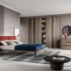 Camera da letto Composizione b012 in laminato a prezzo Outlet^Villanova New