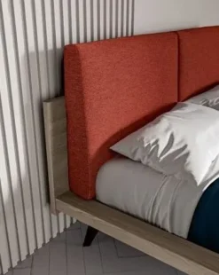 Camera da letto Composizione b012 in laminato a prezzo Outlet^Villanova New