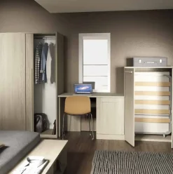 San Martino Mobili Camera da letto Composizione 59 in legno a prezzo Outlet- Camere Da Letto