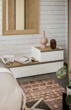 Camera da letto Composizione laura 316 in legno in Offerta Outlet^Santalucia Hot