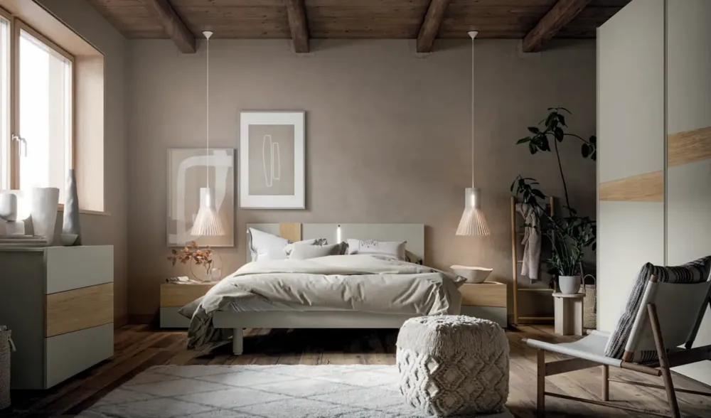 Camera da letto Composizione ambra 314 PREZZI OUTLET^Santalucia Hot