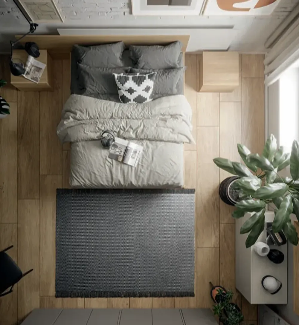 Santalucia Camera da letto Composizione dama 318 in legno a prezzo scontato- Camere Da Letto