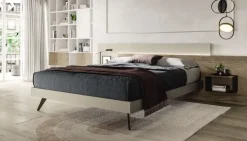 Outlet Camera da letto Composizione b013 in laccato opaco a prezzo scontato Camere Da Letto