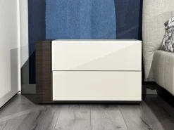 Camera da letto Dolomite in laccato opaco in Offerta Outlet^Santalucia Outlet