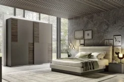 Camera da letto Eleganza in laccato opaco a prezzo ribassato^S75