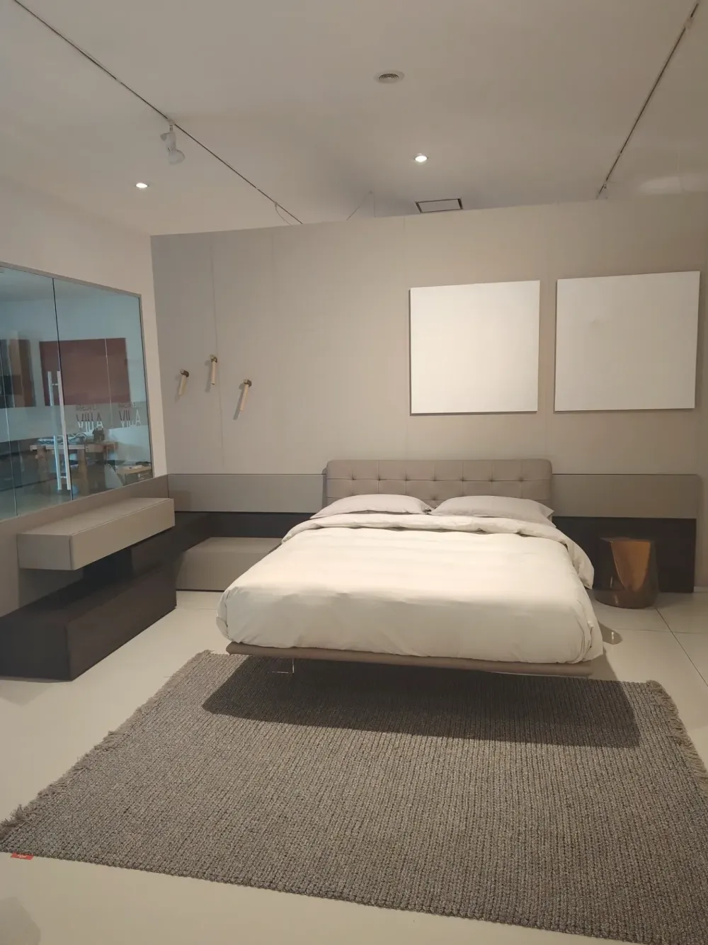 Pianca Camera da letto Filo con boiserie in legno a prezzo scontato- Camere Da Letto