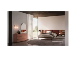 Outlet Camera da letto Giako in laminato a prezzo ribassato Camere Da Letto