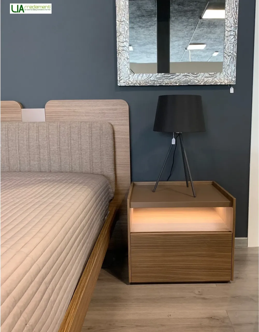 Maronese ACF Camera da letto Ginger in laminato a prezzo Outlet- Camere Da Letto