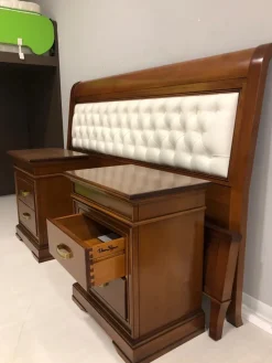 Camera da letto Gran dama in legno scontata^Devina Nais