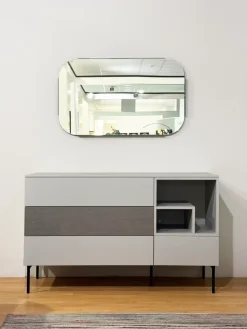 Clearance Camera da letto Homy sis 18 in laminato in Offerta Outlet Camere Da Letto