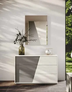 Imab Camera da letto Riga a prezzo ribassato in laccato opaco- Camere Da Letto