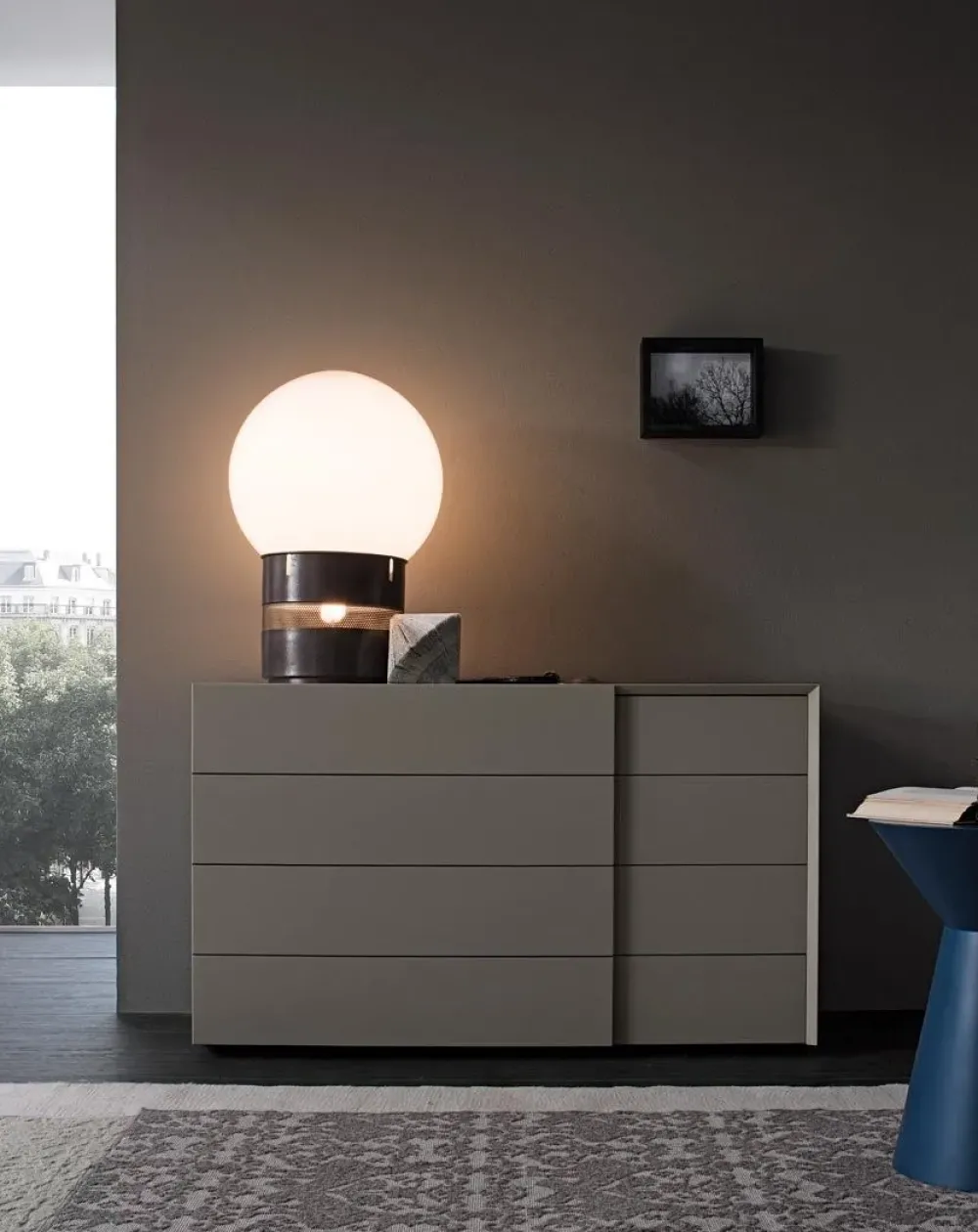 Camera da letto Impronta in laccato opaco a prezzo Outlet^Giellesse Discount