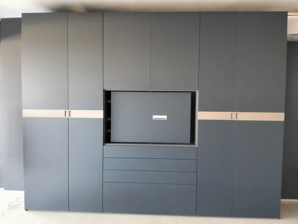 Camera da letto Polaris/teca a prezzo ribassato in laccato opaco^Kico Clearance