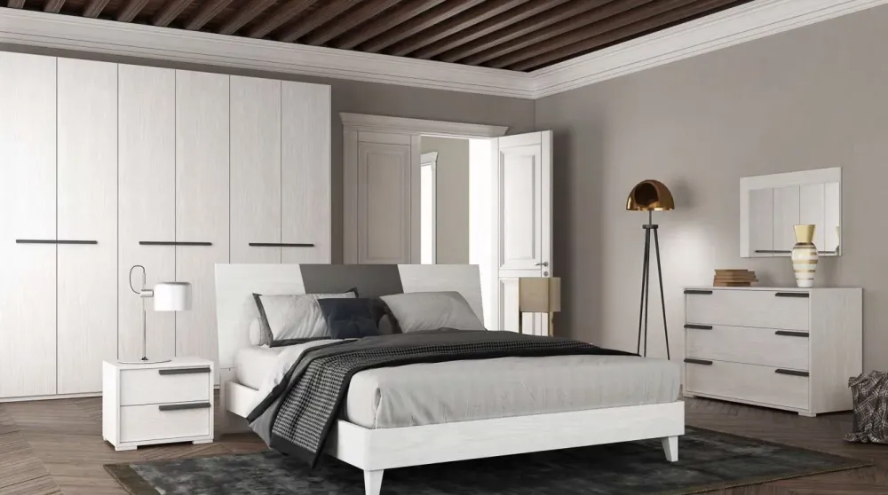 Camera da letto Kloe 06: laminato esclusivo a prezzo scontato.^Collezione esclusiva Clearance