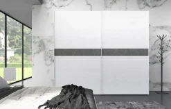 Artigianale Camera da letto Kloe composizione 1 in laminato a prezzo ribassato- Camere Da Letto