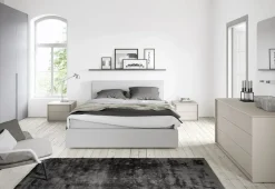NovaMobili Camera da letto Letto + gruppo + armadio in laccato opaco a prezzo scontato- Camere Da Letto