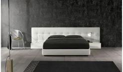 Camera da letto Letto matrimoniale mod.marion in promo sconto del 50% in ecopelle a prezzo scontato^Excò Clearance