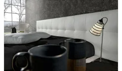 Camera da letto Letto matrimoniale mod.marion in promo sconto del 50% in ecopelle a prezzo scontato^Excò Clearance