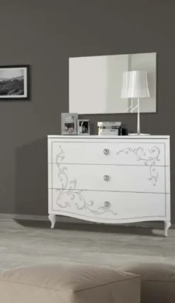 Camera da letto Lucrezia in legno a prezzo Outlet^Md work Discount