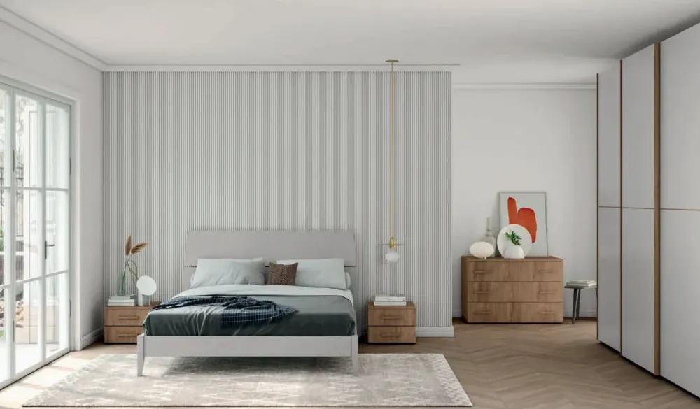 Camera da letto M103 in laminato a prezzo ribassato^Colombini Casa Best